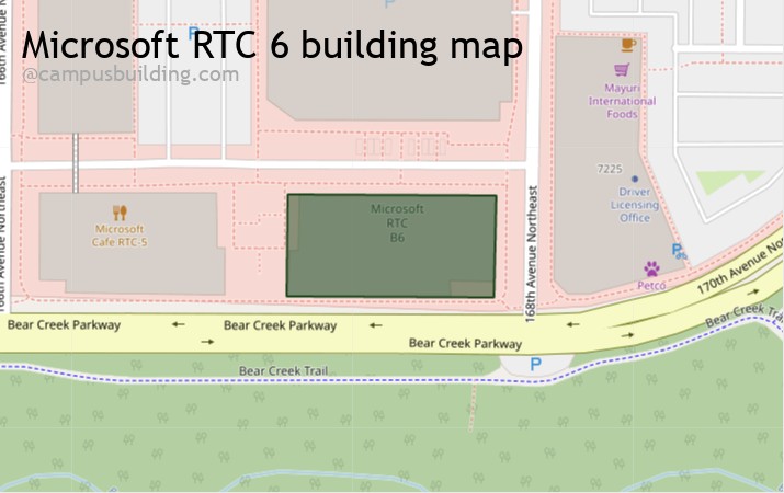 Microsoft RTC 6 map